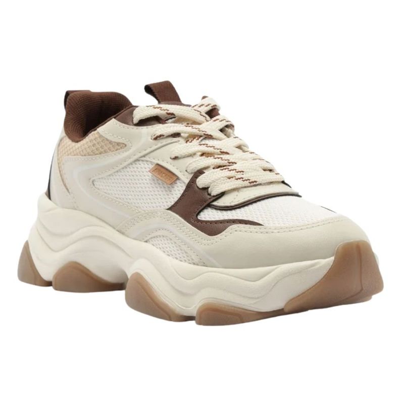 tênis casual feminino n°37 anacapri robusto alexa marrom (mp)