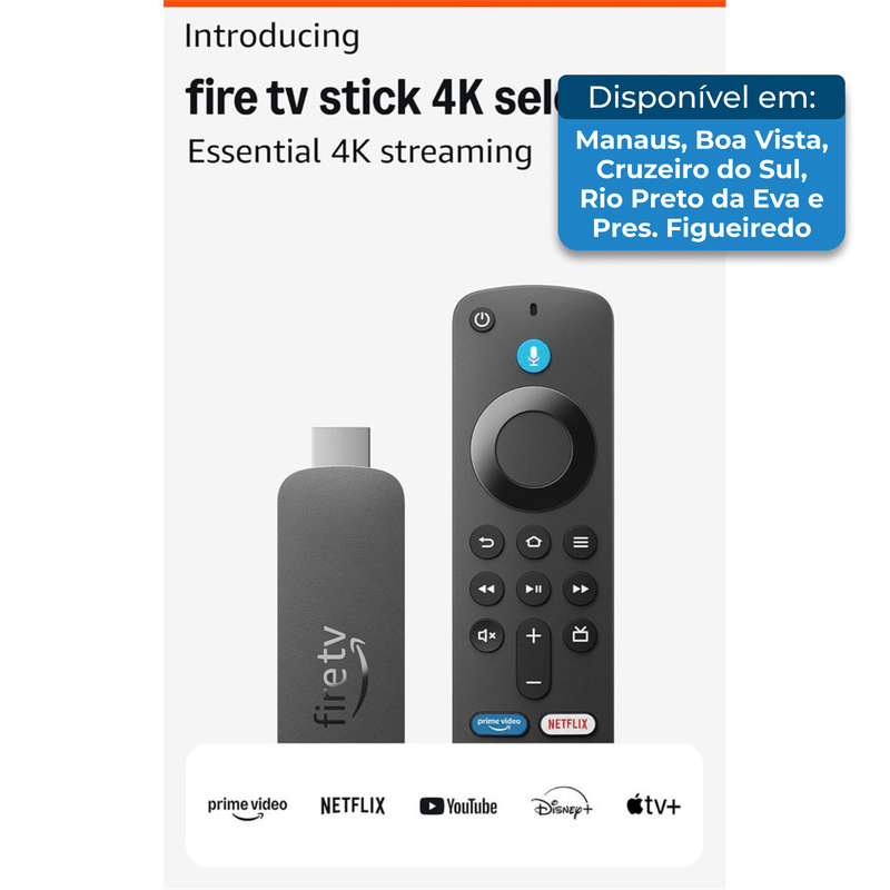 Fire TV Stick 4K Select Amazon Streaming
