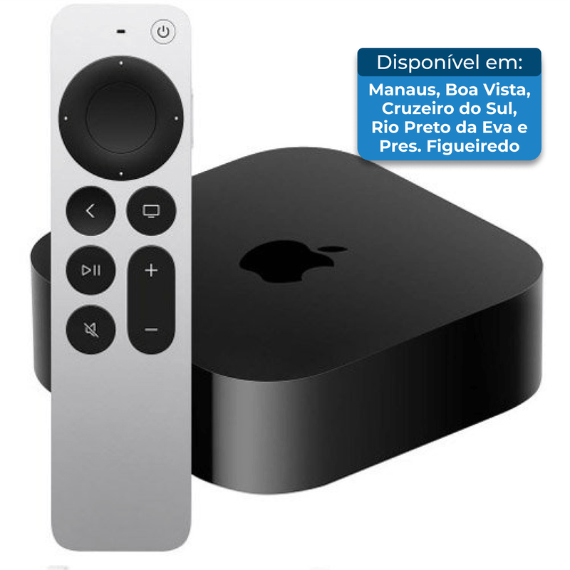 Apple TV 4K 3ª Geração Preto