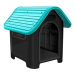 casa de cachorro mec pet dog home n°3 telhado verde (mp)