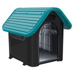 casa para cachorro mec pet dog home n°3 verde (mp)