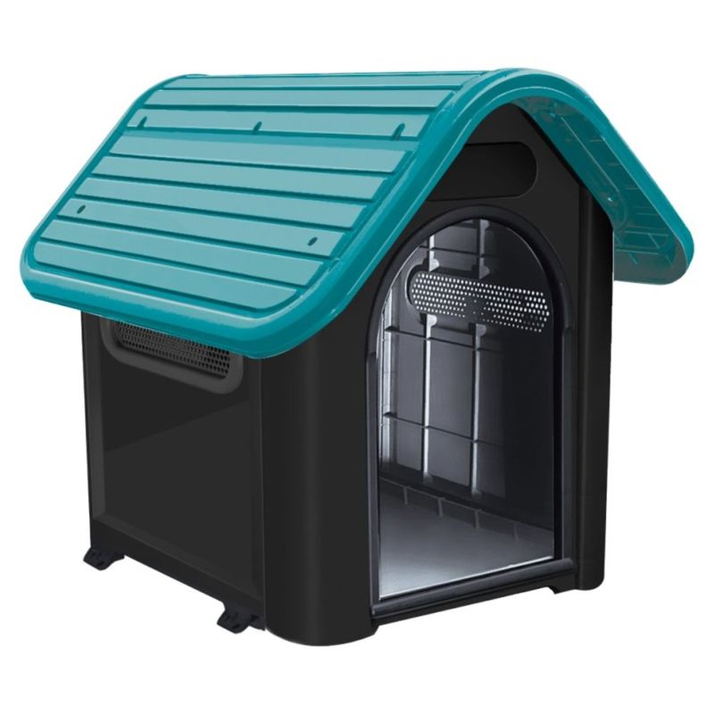 casa para cachorro mec pet dog home n°3 verde (mp)