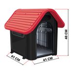 casa para cachorro mec pet dog home n°3 verde (mp)