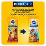 petisco pedigree dentastix raças grandes 7 sticks 270g (mp)