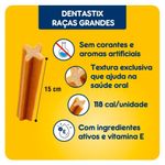 petisco pedigree dentastix raças grandes 7 sticks 270g (mp)