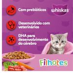 ração para gatos filhotes whiskas carne 10,1kg (mp)