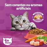 ração para gatos adultos whiskas mix carne 2,7kg (mp)