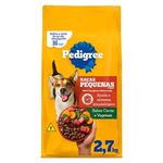 ração para cães adultos pedigree raças pequenas 2,7kg (mp)