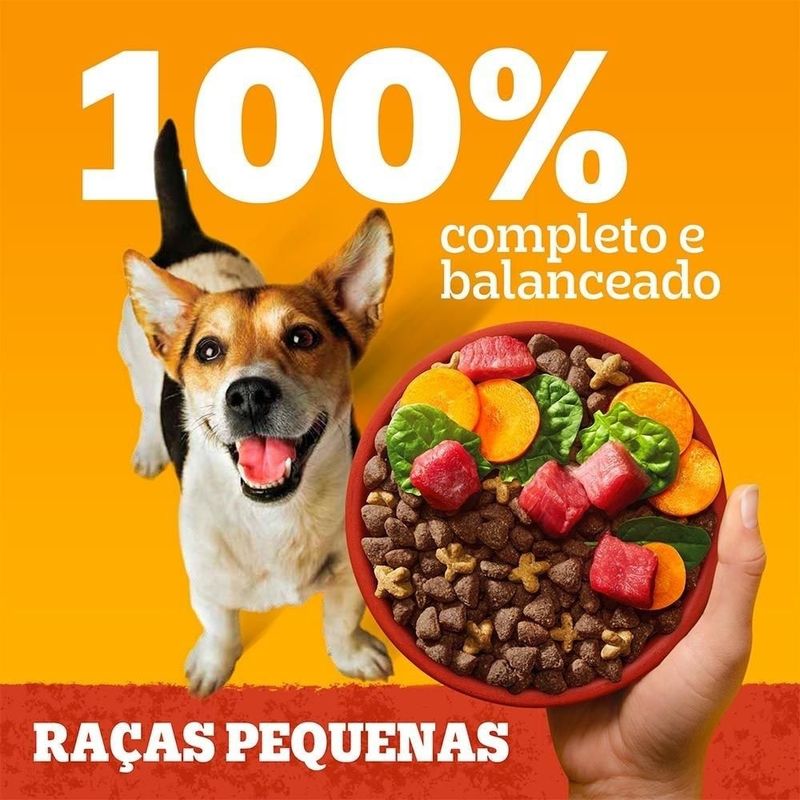 ração para cães adultos pedigree raças pequenas 2,7kg (mp)
