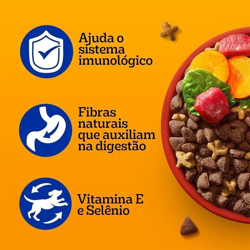 ração para cães adultos pedigree raças pequenas 2,7kg (mp)