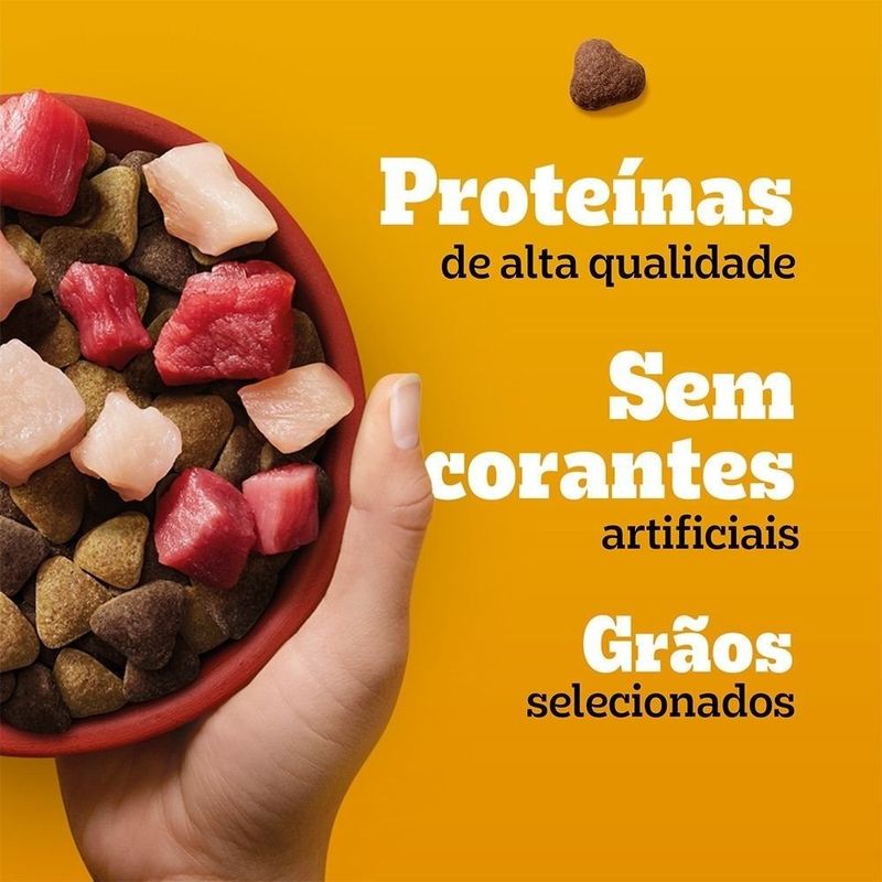 ração para cães adultos pedigree carne e frango 2,7kg (mp)