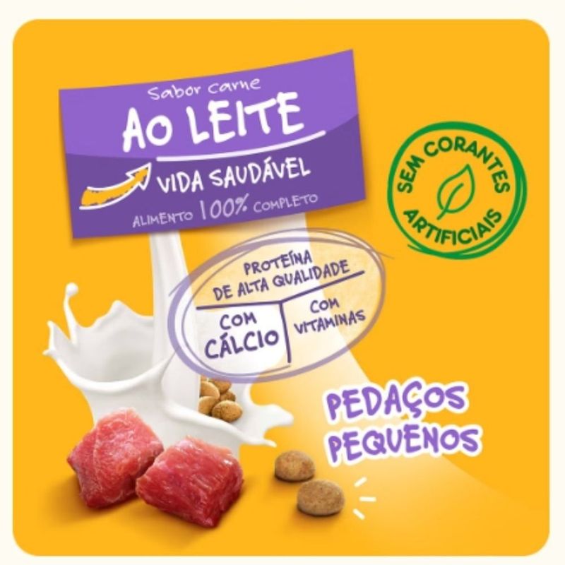 ração pedigree adulto carne ao leite 20kg (mp)