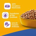 ração pedigree adulto raças pequenas carne ao leite 10,1kg (mp)