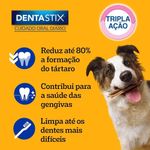 petisco pedigree dentastix raças médias 7 sticks 180g (mp)