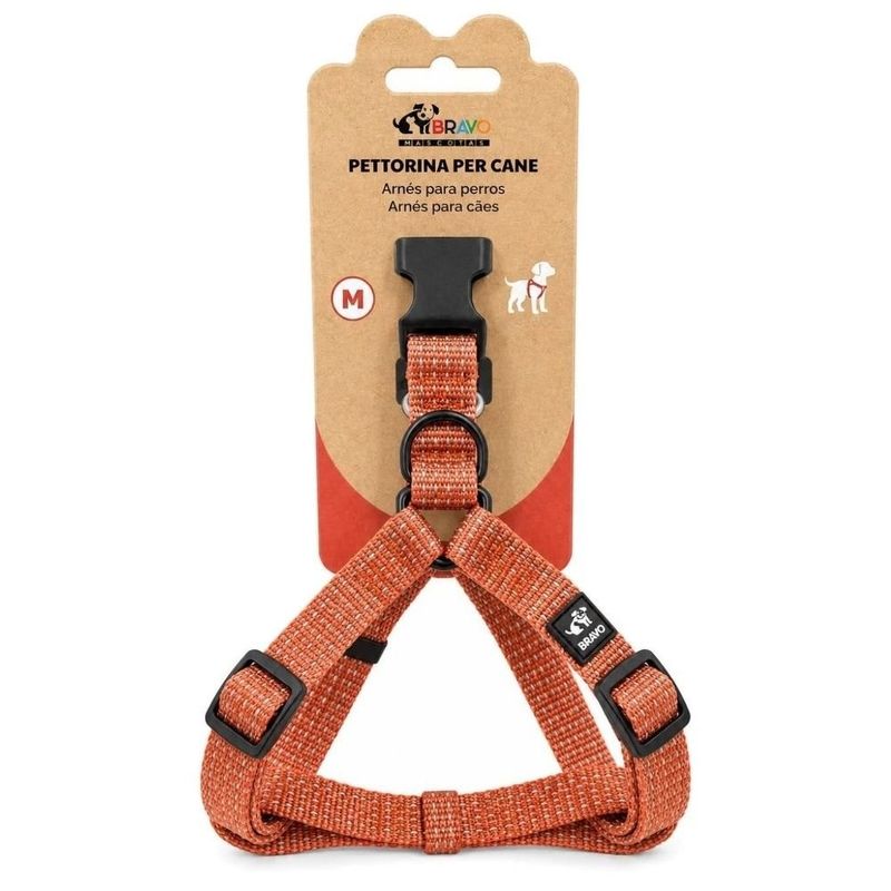 peitoral para cães bravo mascotes 35-50cm (mp)