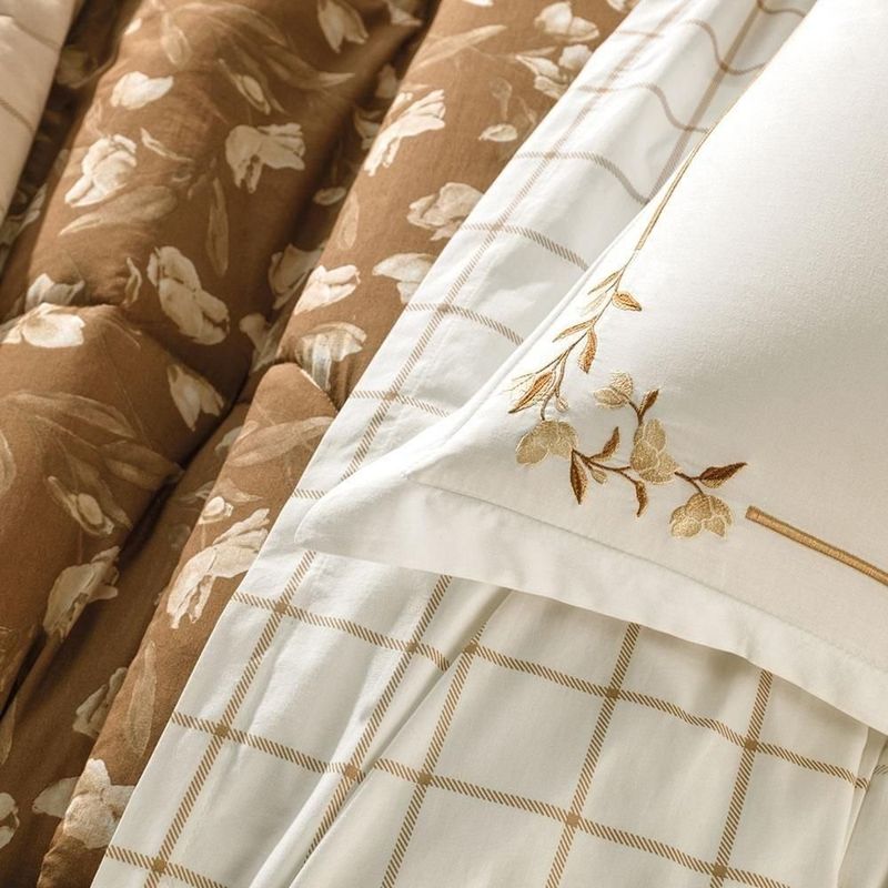 jogo de cama 4 peças casal karsten anabel 200 fios 220x250cm (mp)
