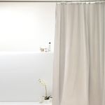 cortina para box uzoo pvc branco liso 198x180cm (mp)
