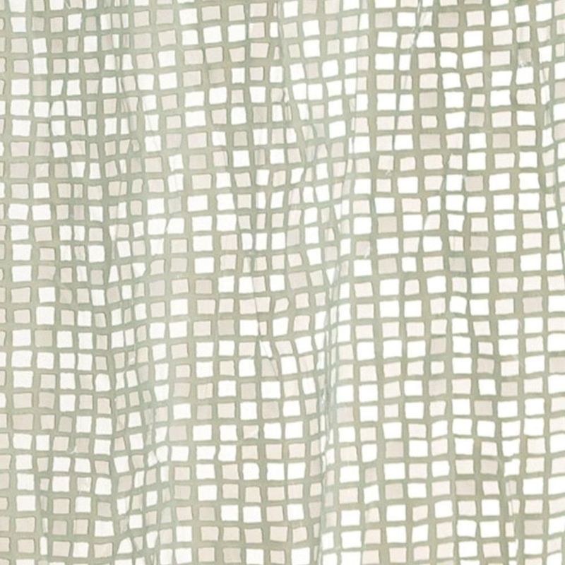 cortina para box uzoo pvc pastilha prata 198x180cm (mp)