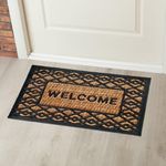 tapete uzoo capacho fibra welcome 40x60cm (mp)