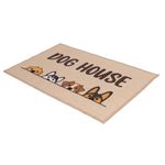 tapete de entrada uzoo dog house 45x75cm (mp)