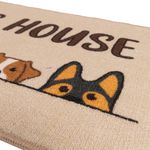 tapete de entrada uzoo dog house 45x75cm (mp)