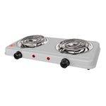 fogão elétrico 2 bocas bak 127v 2000w cinza (mp)