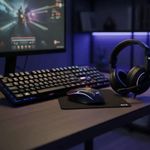 kit gamer bak mouse teclado headset mousepad usb (mp)