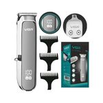 máquina de cortar cabelo vgr inox recarregável v-909 (mp)