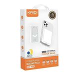 carregador kaidi por indução kd-995 7.5w (mp)