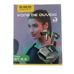 fone bluetooth b-max gamer preto bm-227 (mp)
