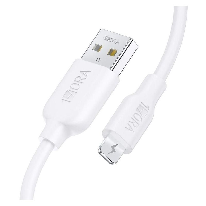 cabo usb-lightning 1hora 1m branco cab238 (mp)