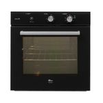 forno de embutir fischer a gás infinity 78 l preto 127v (mp)