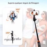 tripé e bastão de selfie kingjoy m080 (mp)