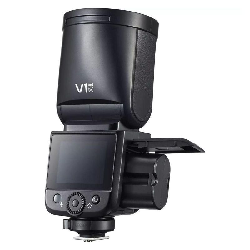 flash de câmera godox speedlite para sony v1mid s (mp)