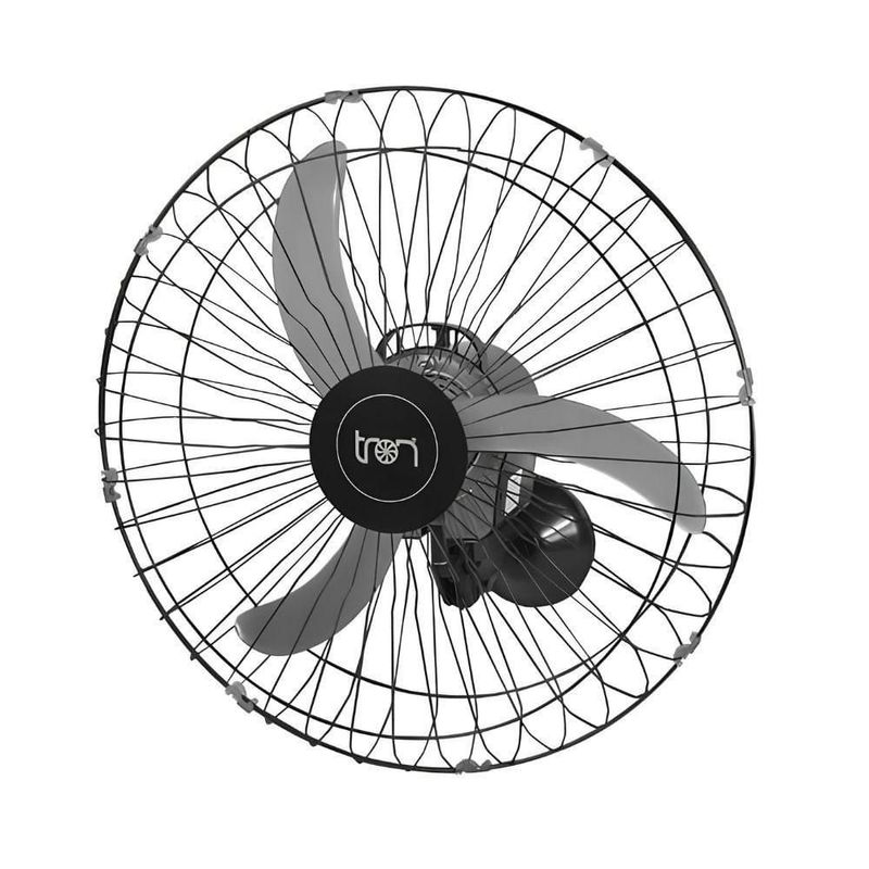 ventilador de parede tron oscilante 60cm preto bivolt (mp)
