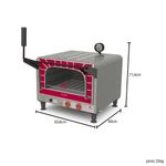 forno a gás industrial progás com refratário prp-400g (mp)