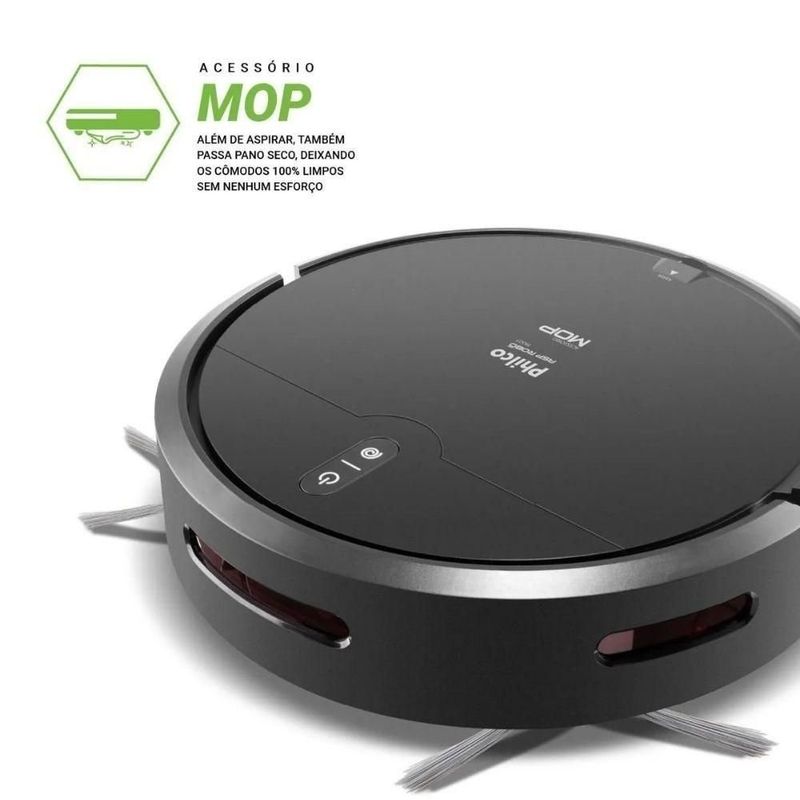aspirador robô philco 3 em 1 bivolt (mp)