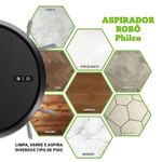 aspirador robô philco 3 em 1 bivolt (mp)