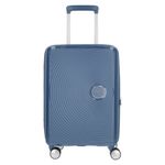 mala samsonite com 4 rodas curio spinner 55/20 exp tsa stone azul 87999e6121u