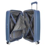 mala samsonite com 4 rodas curio spinner 55/20 exp tsa stone azul 87999e6121u