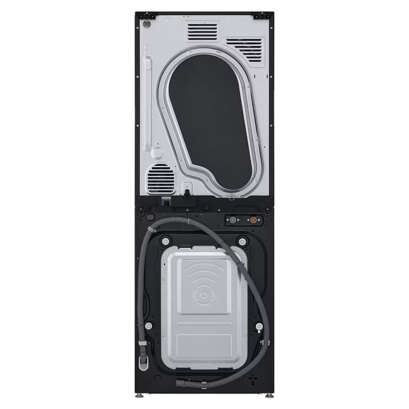 lava e seca 14kg lg washtower smart 220v preto 127v inox preto wk14bs6
