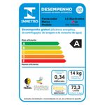 lava e seca 14kg lg washtower smart 220v preto 127v inox preto wk14bs6