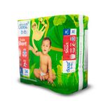 fralda shortinho daaz baby pants mega tamanho m 34 unidades