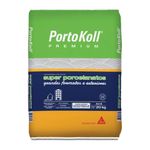 argamassa portokoll colante interno e externo 20kg super porcelanatos ac-iii cinza (mp)