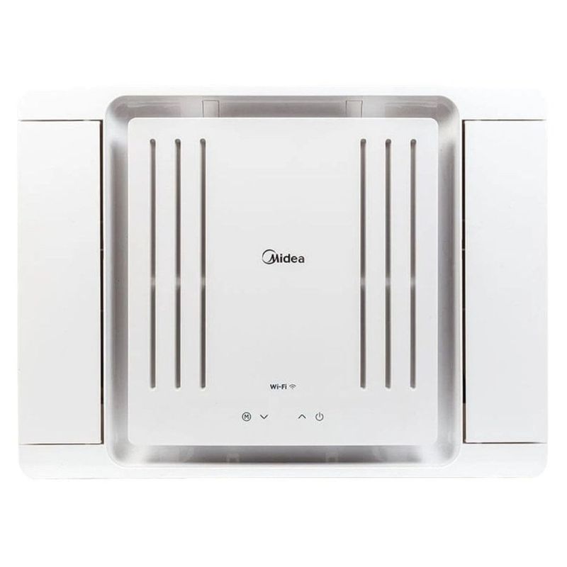 ar-condicionado de janela 7.500 btus midea 127v branco qcl078rb