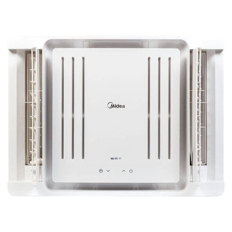 ar-condicionado de janela 7.500 btus midea 127v branco qcl078rb