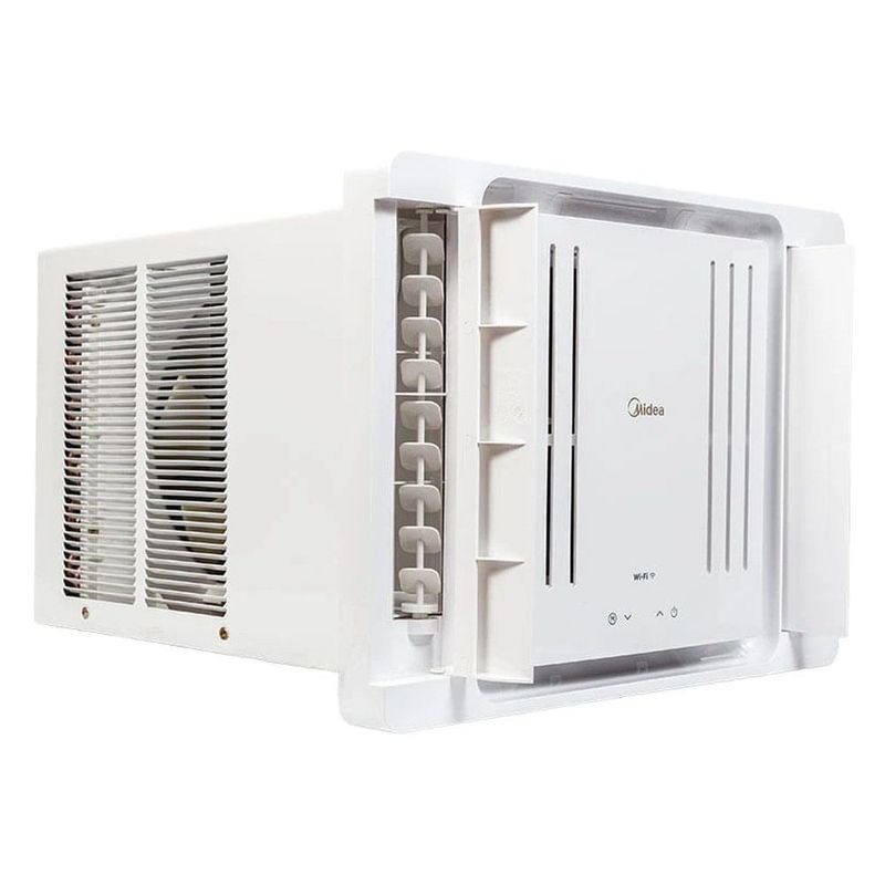 ar-condicionado de janela 7.500 btus midea 127v branco qcl078rb