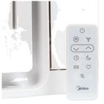 ar-condicionado de janela 7.500 btus midea 127v branco qcl078rb