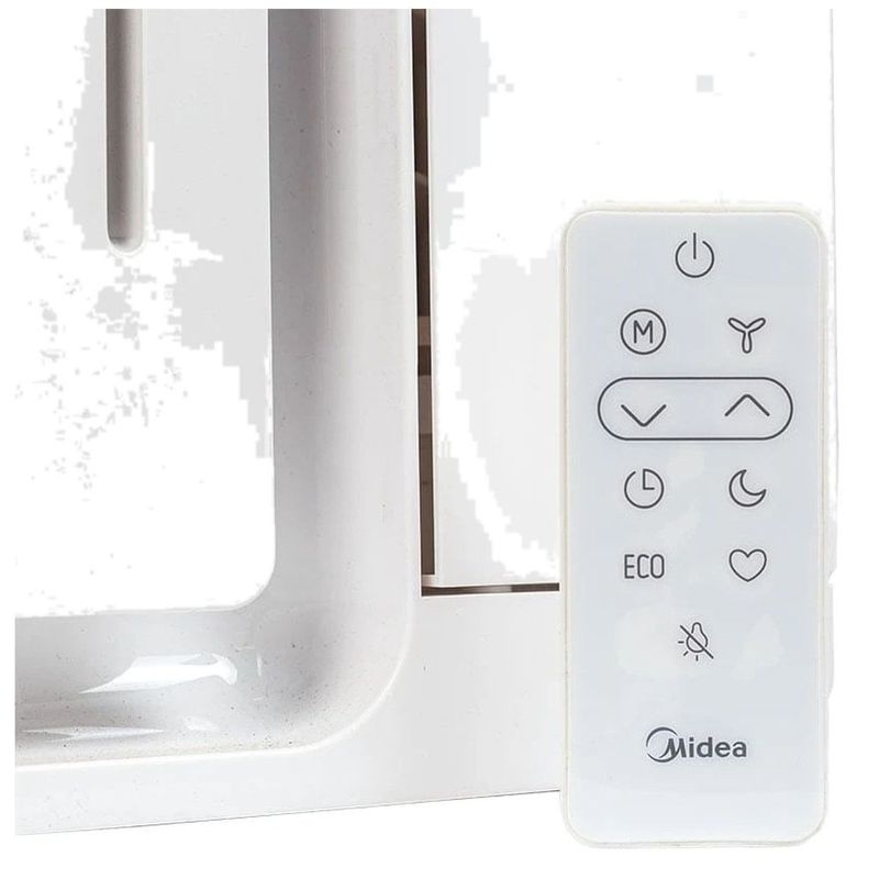 ar-condicionado de janela 7.500 btus midea 127v branco qcl078rb