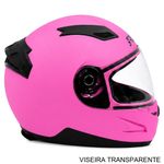 capacete gow rx7 solid rosa fosco 58 (mp)